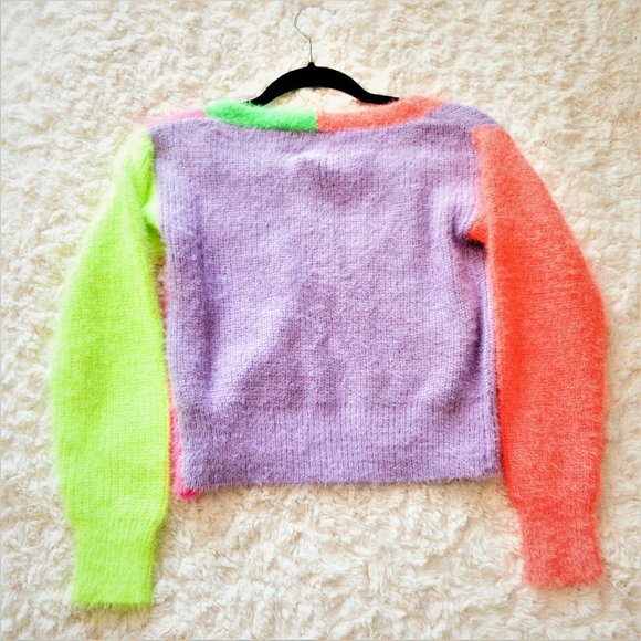 Angelica Multi Color Block Cardigan - Picture 6 of 6